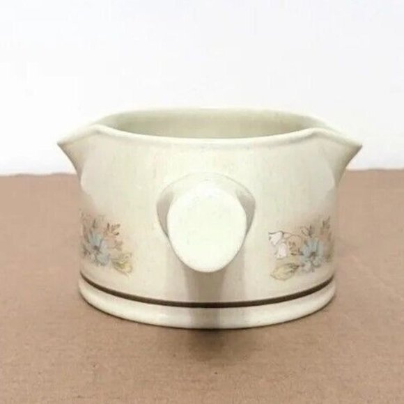 Vintage Royal Doulton Lambethware Florinda Ceramic Gravy Boat Floral Print 1980 - Picture 4 of 10